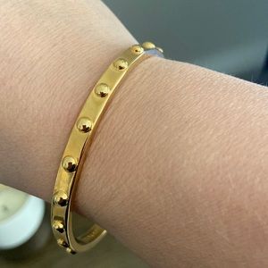 Kate Spade gold bubble bangle